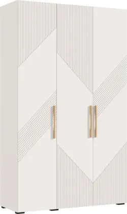 Шкаф 3-х ств., "Ирис" (кашемир) МФ Миф