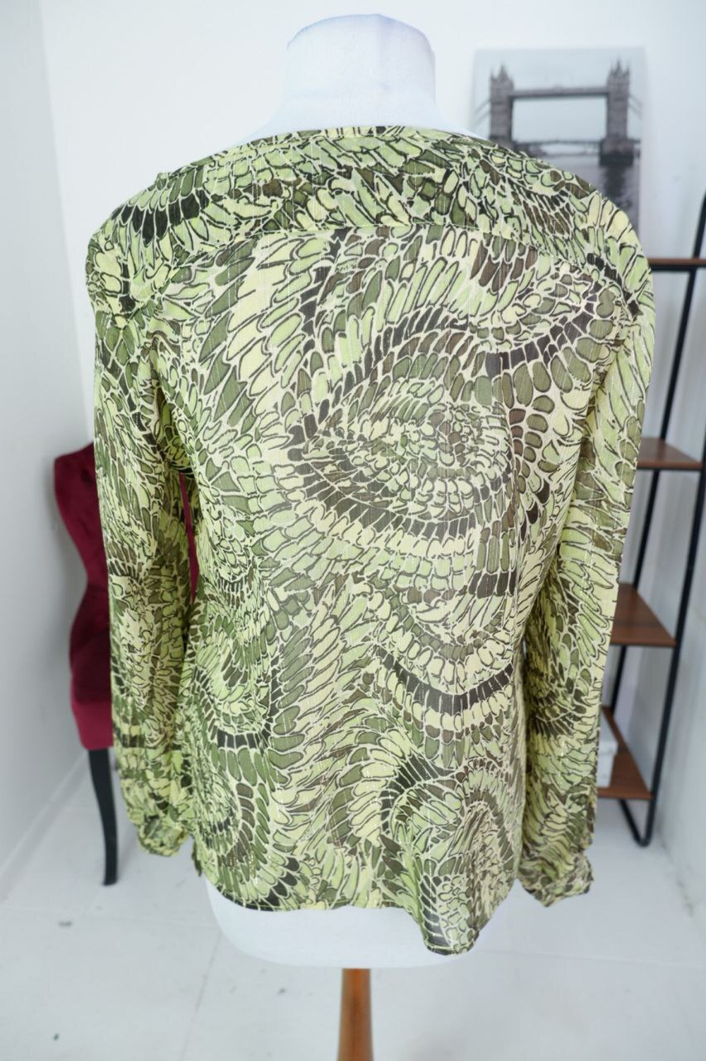 Блузка свободная приятная 46-48 размер