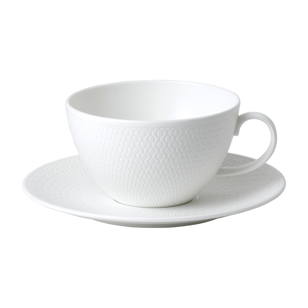 Wedgwood Чашка Gio с блюдцем 320 мл Чашка для завтрака