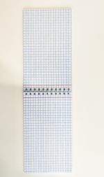 Блокнот PROSTO БЛОКНОТ в клетку, А6+ вертикальный 50 листов (бумага 2 сорт)