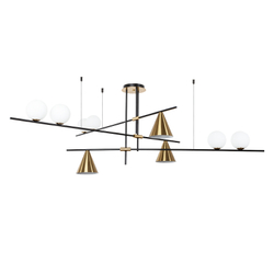 Подвесной светильник Arte Lamp A7029PL-9BK