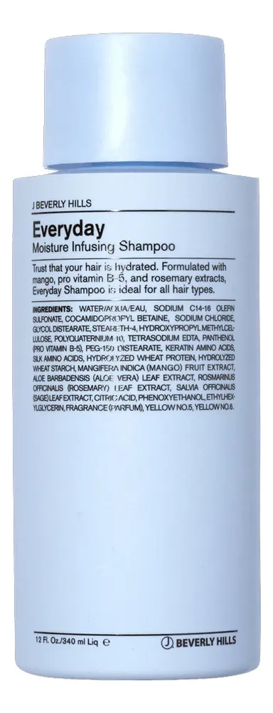 J BEVERLY HILLS Увлажняющий шампунь для волос- Everyday Moisture Infusing Shampoo, 340мл