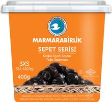 Маслины Marmarabirlik Sepet Serisi 3XS вяленые 400 г 2 шт