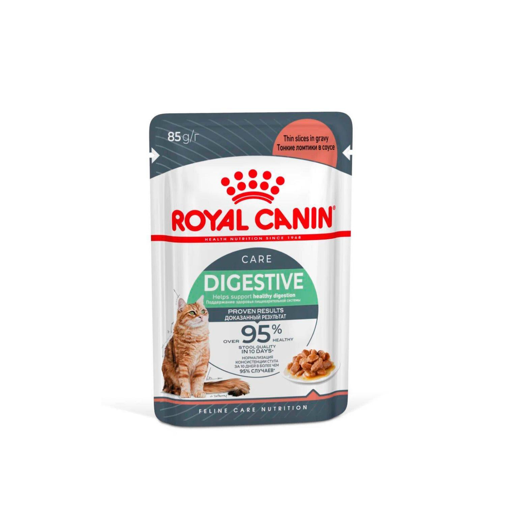 Royal Canin Digest Sensitive Корм консервированный для взрослых кошек в соусе 85г