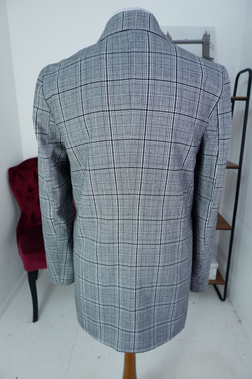 Жакет Stradivarius модный удлиненный 46 размер