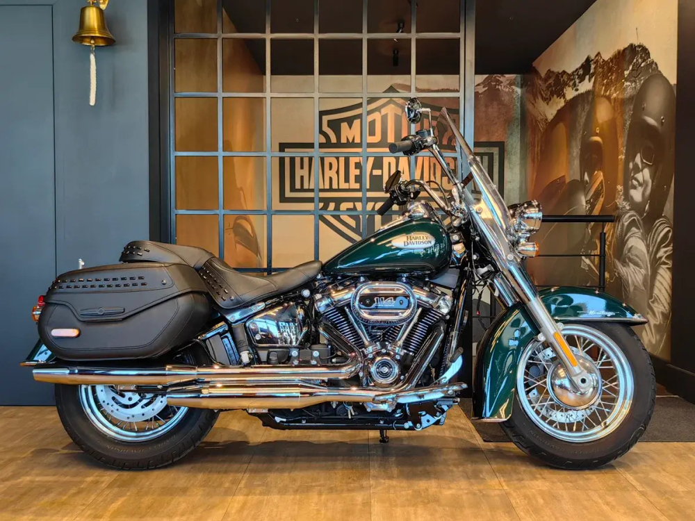 Harley-Davidson Heritage Alpine Green, 2024