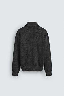 ZARA КАРДИГАН С ЭФФЕКТОМ ПОТЕРТОСТИ, МОРСКОЙ СИНИЙ