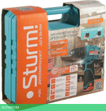 Шуруповерт Sturm! CD1240BLC кейс