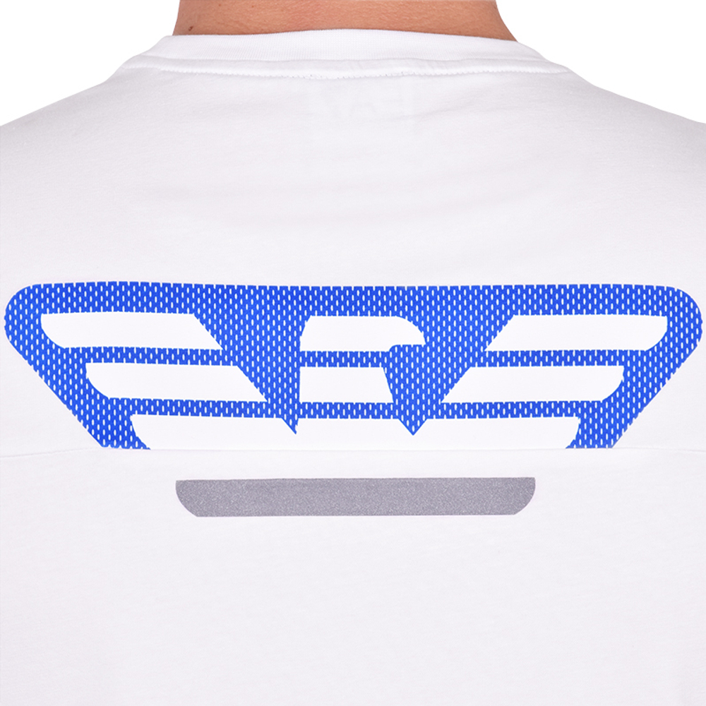 Теннисная футболка EA7 Man Jersey T-Shirt - white