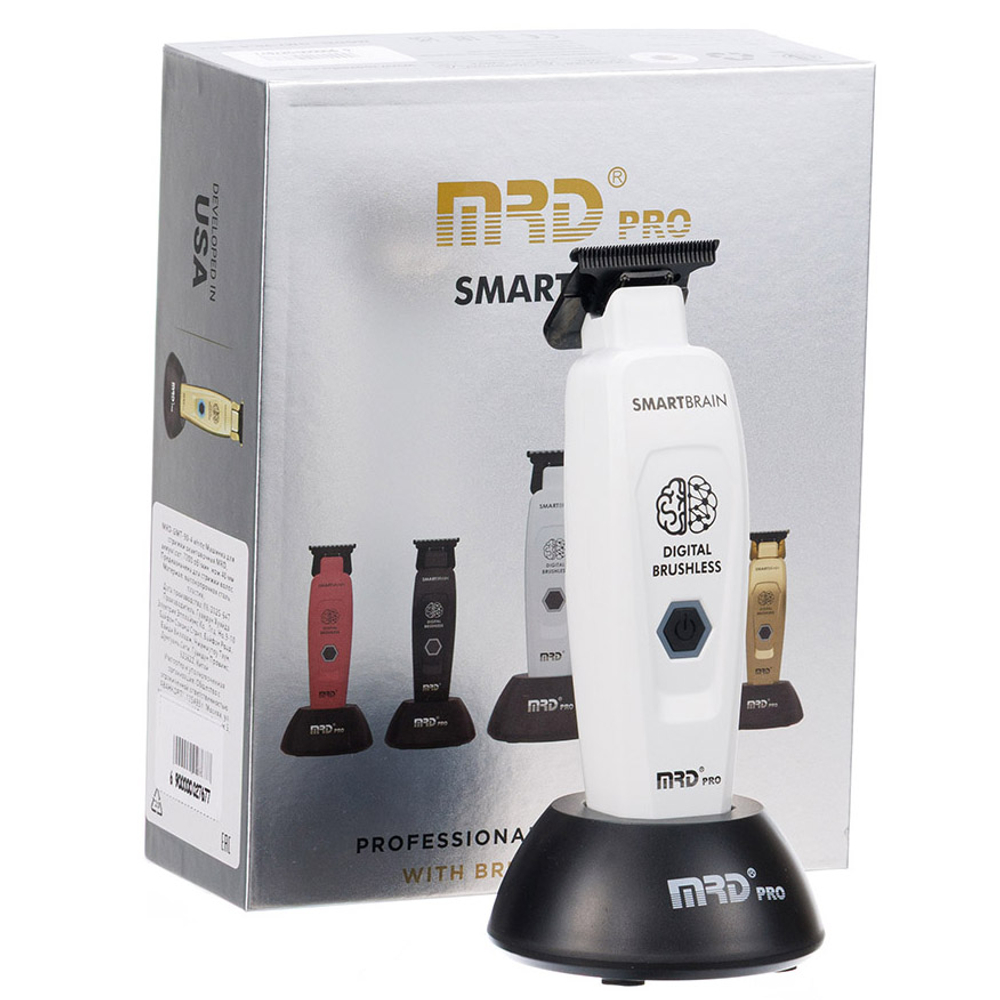 MRD Триммер для стрижки Pro GMT-90-4 Smart Brain White