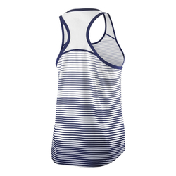 Женская теннисная майка Wilson Team Striped Tank Top Women - Dark Blue, White