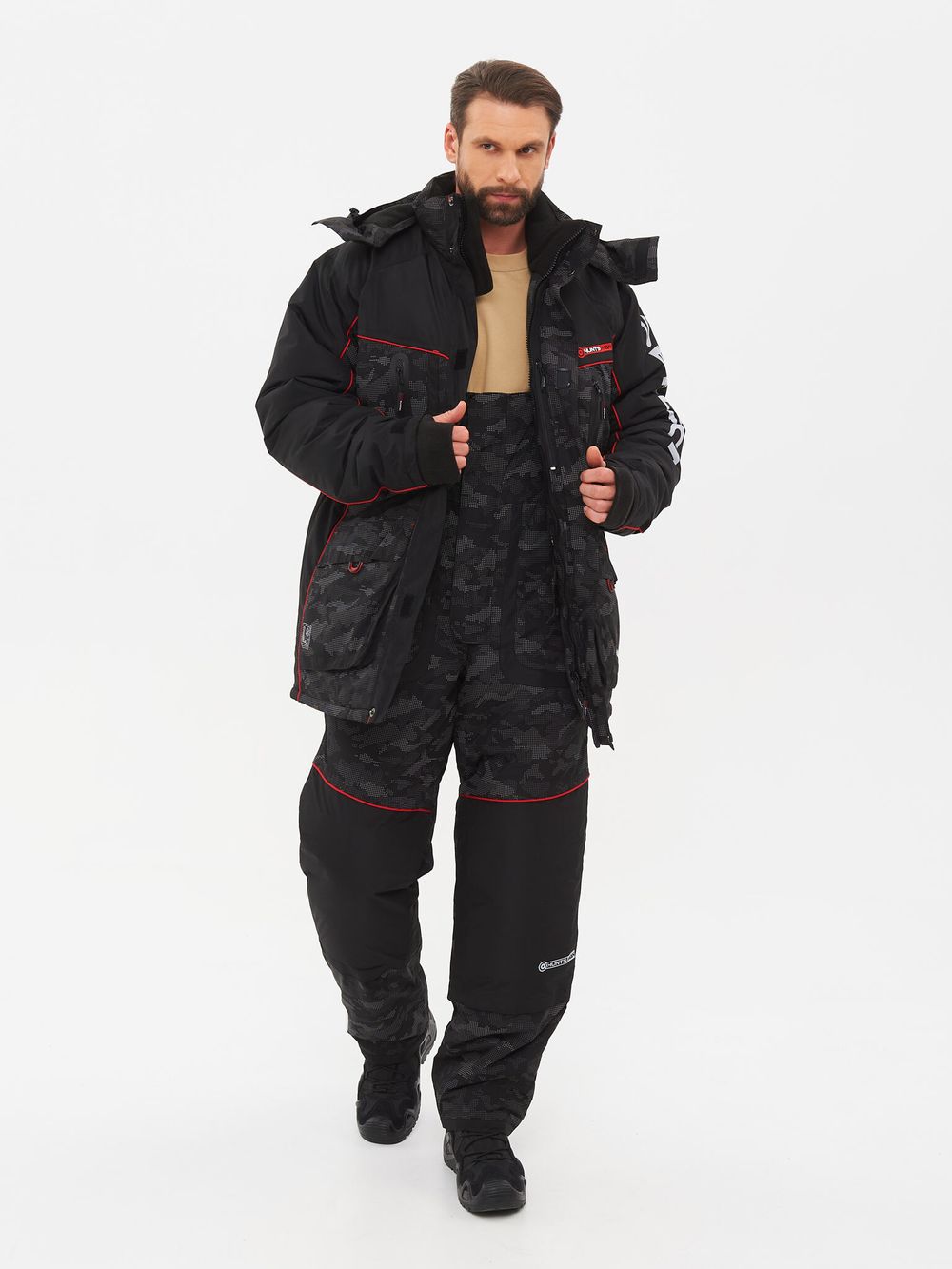 Костюм зимний Siberia Reflect ткань Reflex Membrane цвет Черный