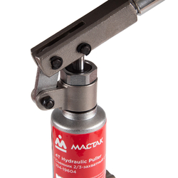 МАСТАК (104-19612) Съемник подшипников гидравлический, 12 т, до 375 мм, с совмещенным насосом