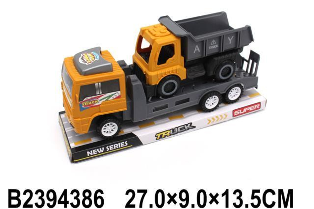 Автовоз ин. 27см +машина, ПК 188-12A