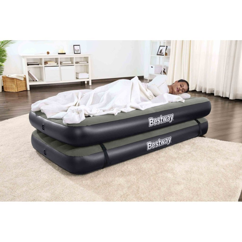 Матрас надувной Bestway, 188х99х25 см, 67922, флок, флокированный, 300 кг