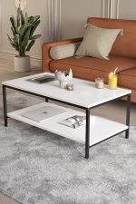 Журнальный столик ATHENA 100х55 - белый