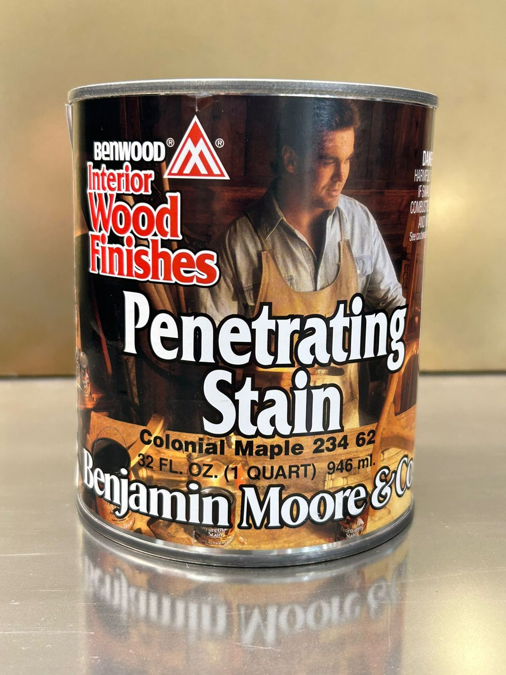 234 62 Colonial Maple Интерьерный Полиуретановый Лак-Пропитка Benwood Benjamin Moore
