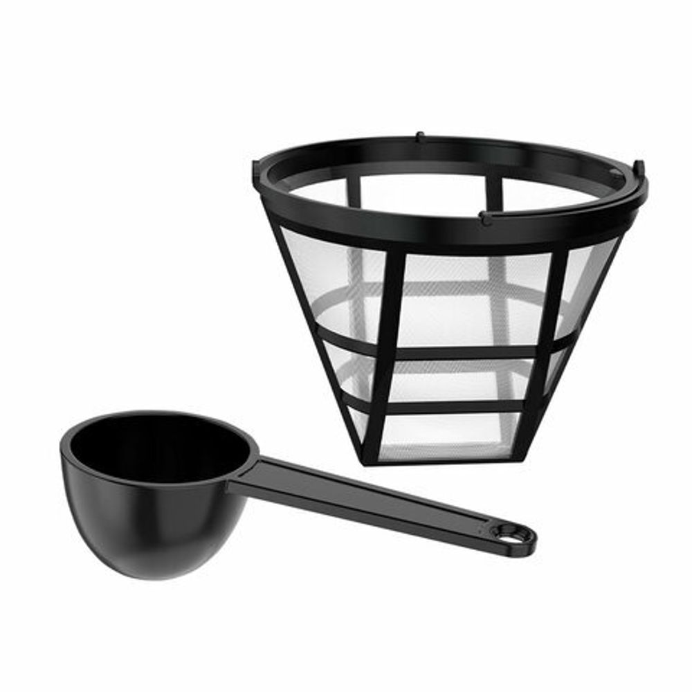 Кофеварка капельная BQ (БИ-КЬЮ) CM1007, 900 Вт, объем 1,5 л, поддержание температуры, серебристая, 86198274