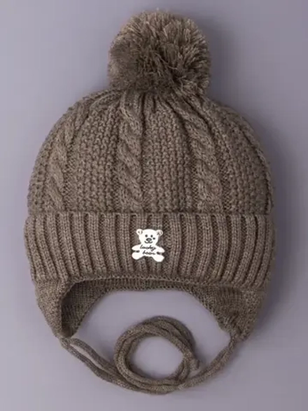 Шапка вязаная демисезонная для детей