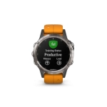 Смарт-часы Garmin Fenix 5 Plus Sapphire, титановый, 010-01988-16