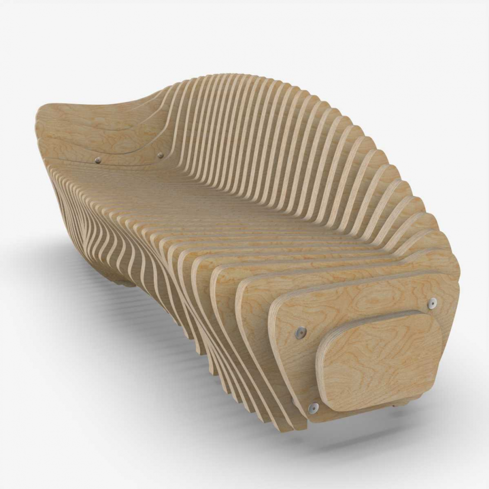 Параметрическая скамейка SKP-27