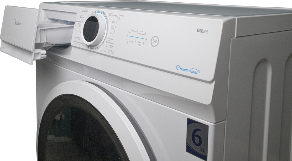 Стиральная машина Midea MF100W70B/W-C белый