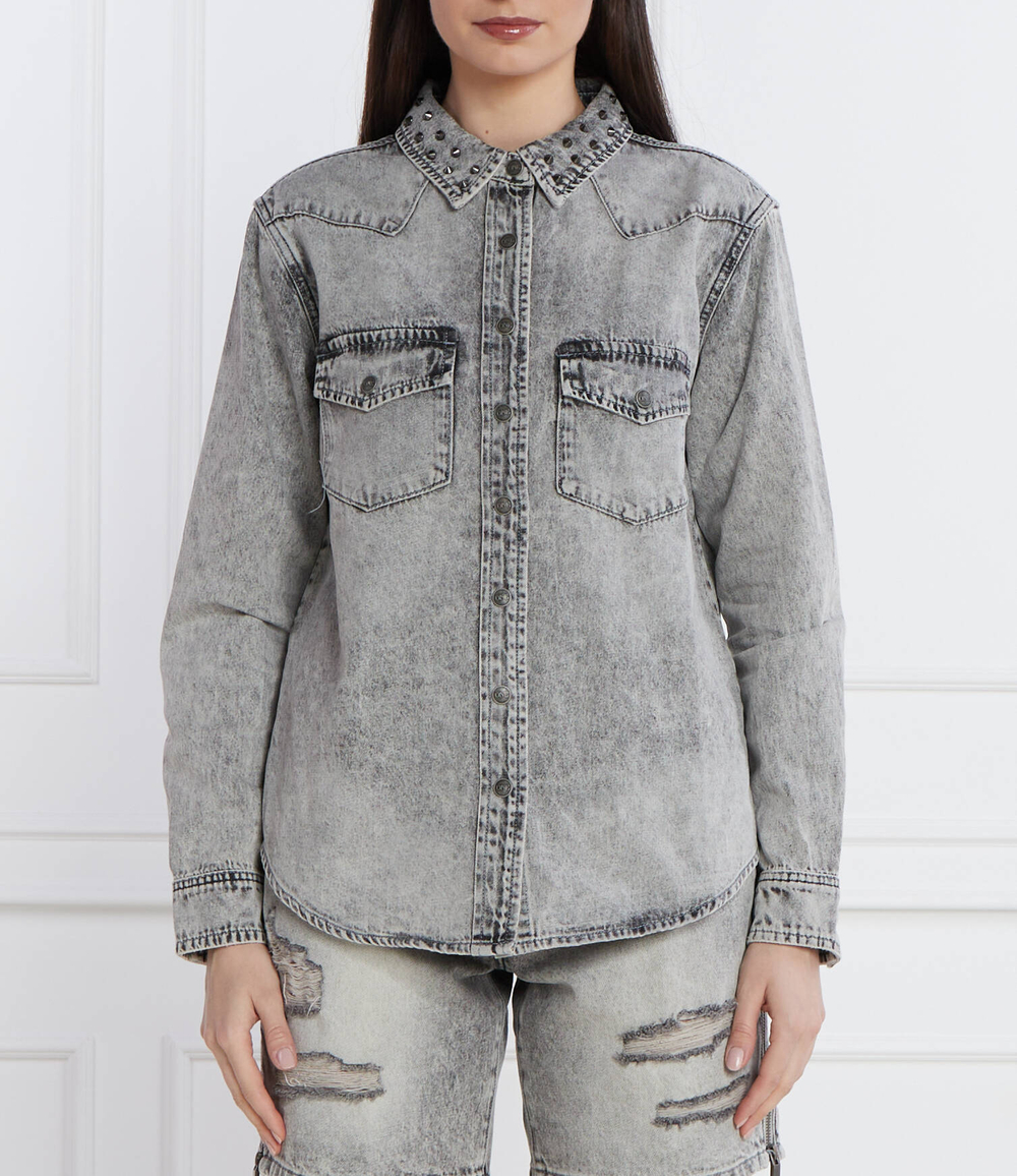 Рубашка One Teaspoon - серый(26100)