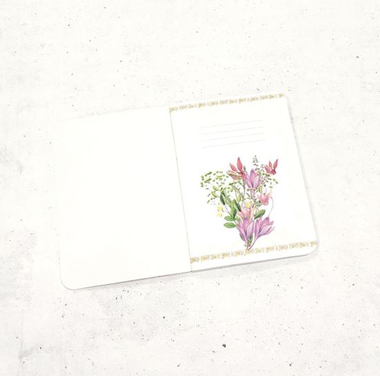 Блокнот 24 листа "Цветочный сад", линейка