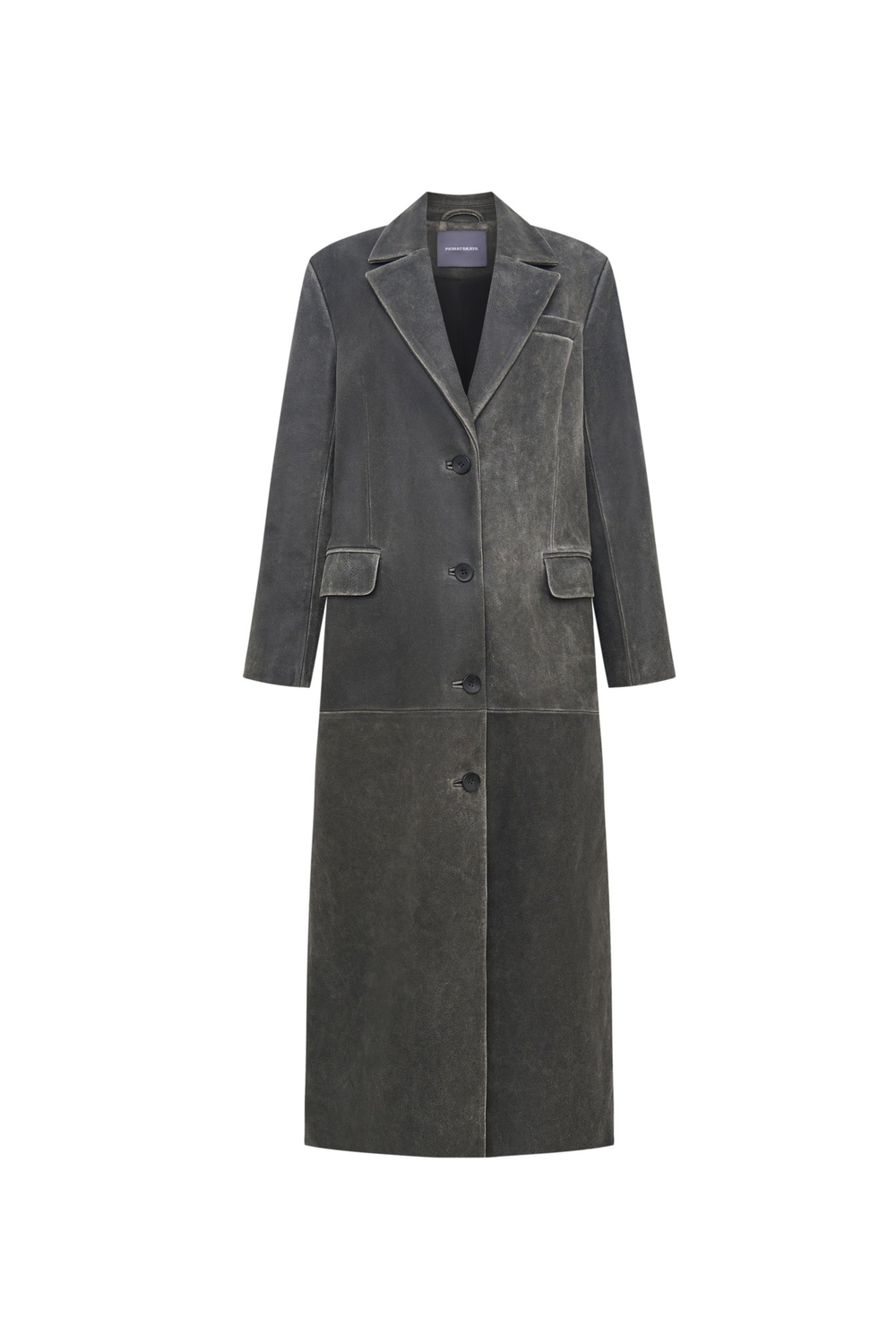 ПАЛЬТО VELVET SKIN (GREY)