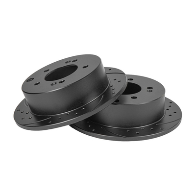 Диск тормозной GANZ задний перфорированный PRO-Line с покрытием (комплект - 2 шт) KIA Cerato 08 / Soul 08 Арт.: GIJ06023S