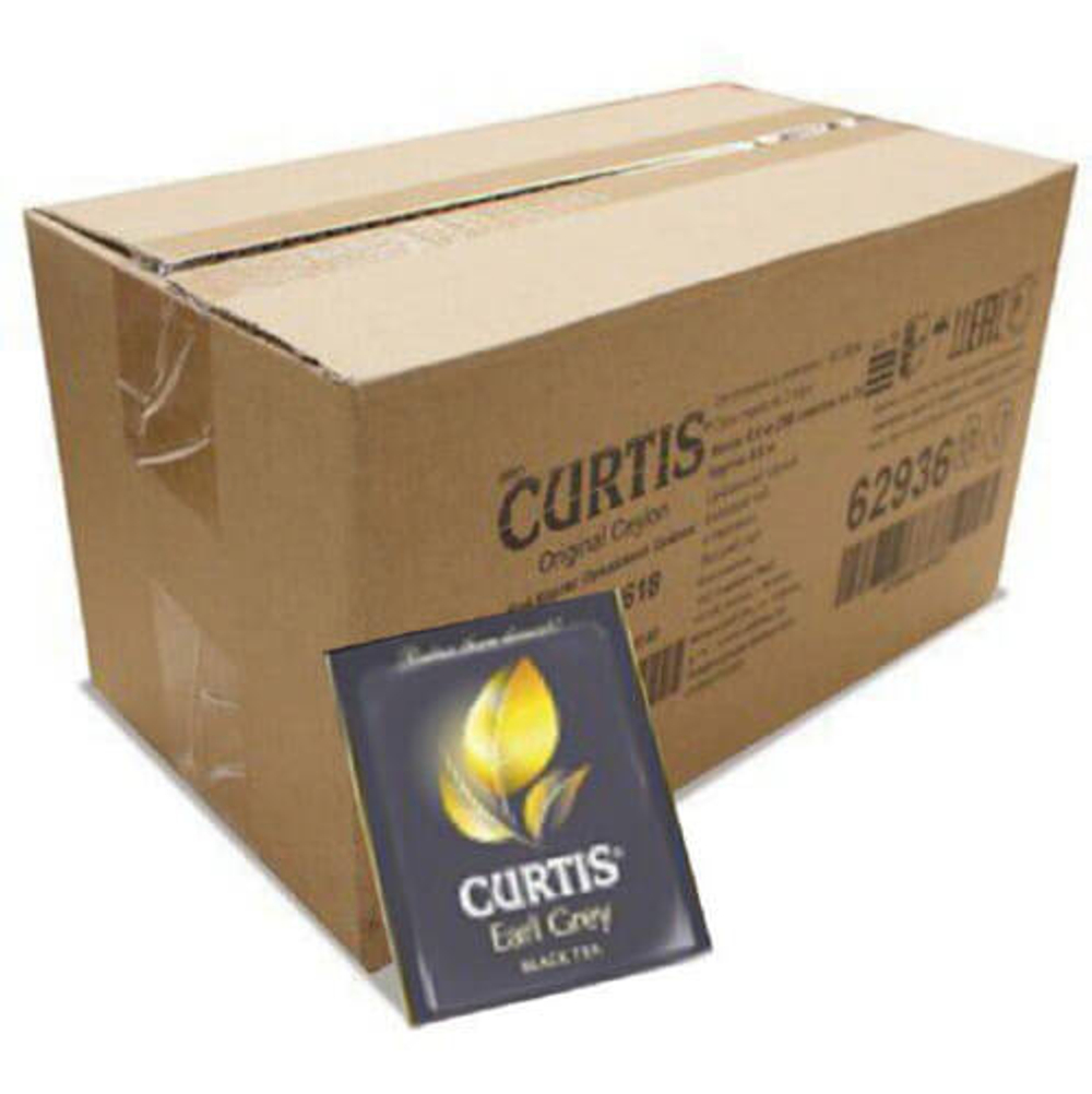 Чай зеленый  Curtis  Earl Grey  200 пакетов.