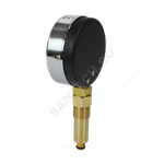 Термоманометр МД04 радиальный Дк63 0-1,0 МПа G1/4" 120С с переходником на G1/2" ЭКОМЕРА МД04-63-G-1МПа- 120-РИ