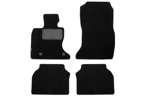 Коврики в салон Klever Premium BMW 5 GT F07 АКПП 2009-2013, 2013-2017, хэтчбек, 4 шт. (текстиль) Klever.KLEVER03051022110KH