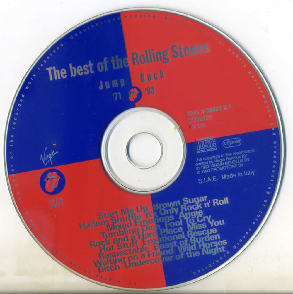 The Rolling Stones / Jump Back (The Best Of The Rolling Stones '71 - '93)(CD)