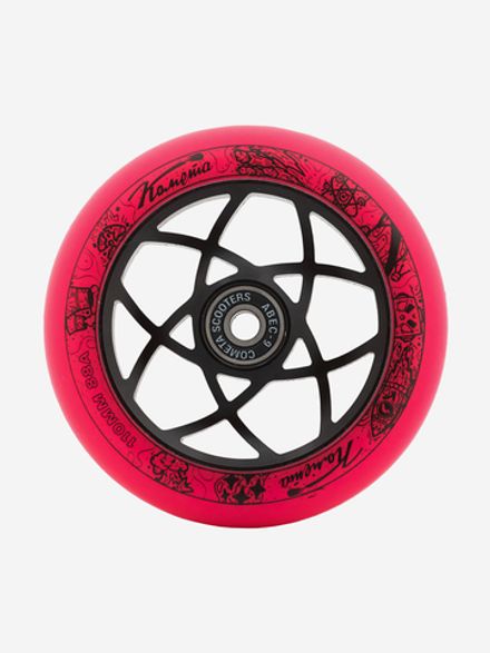 Колеса для самоката Комета Атом Розовый / Черный