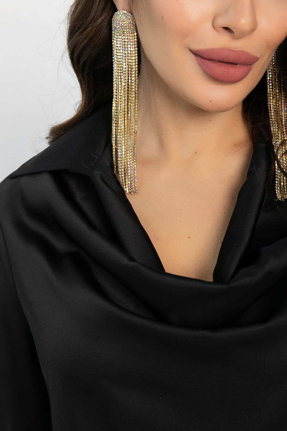 Блуза Шелковая сказка (черная) Б14379-33М LT Collection