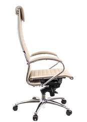 Кресло руководителя Everprof Deco Экокожа Бежевый
