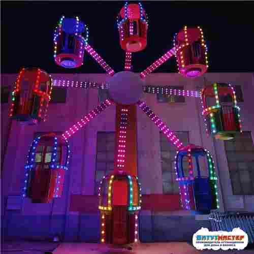 Детское колесо обозрения «Семицветик» — 8 кабин, до 16 человек