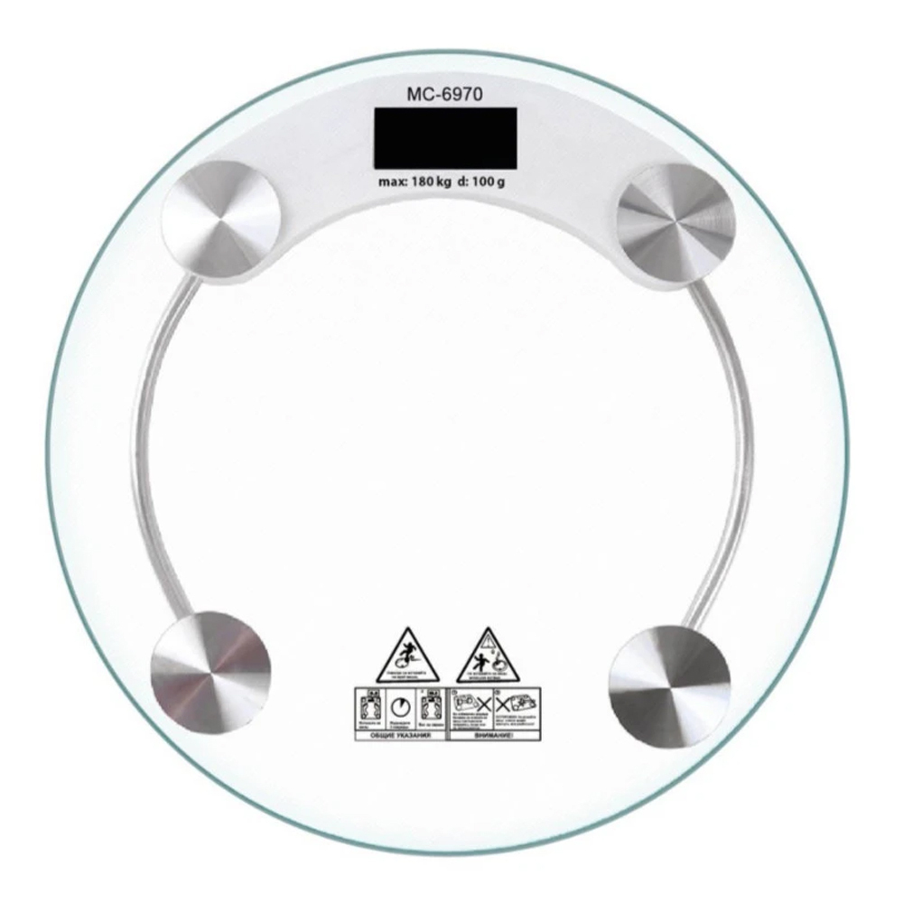 Весы напольные электронные 180кг "MercuryHaus", MC-6970
