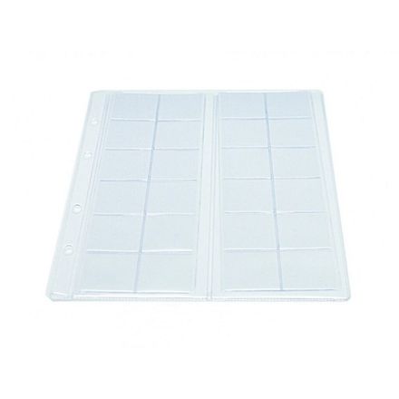 Лист для монет А4, 207х250, на 24 ячеек, ДПС