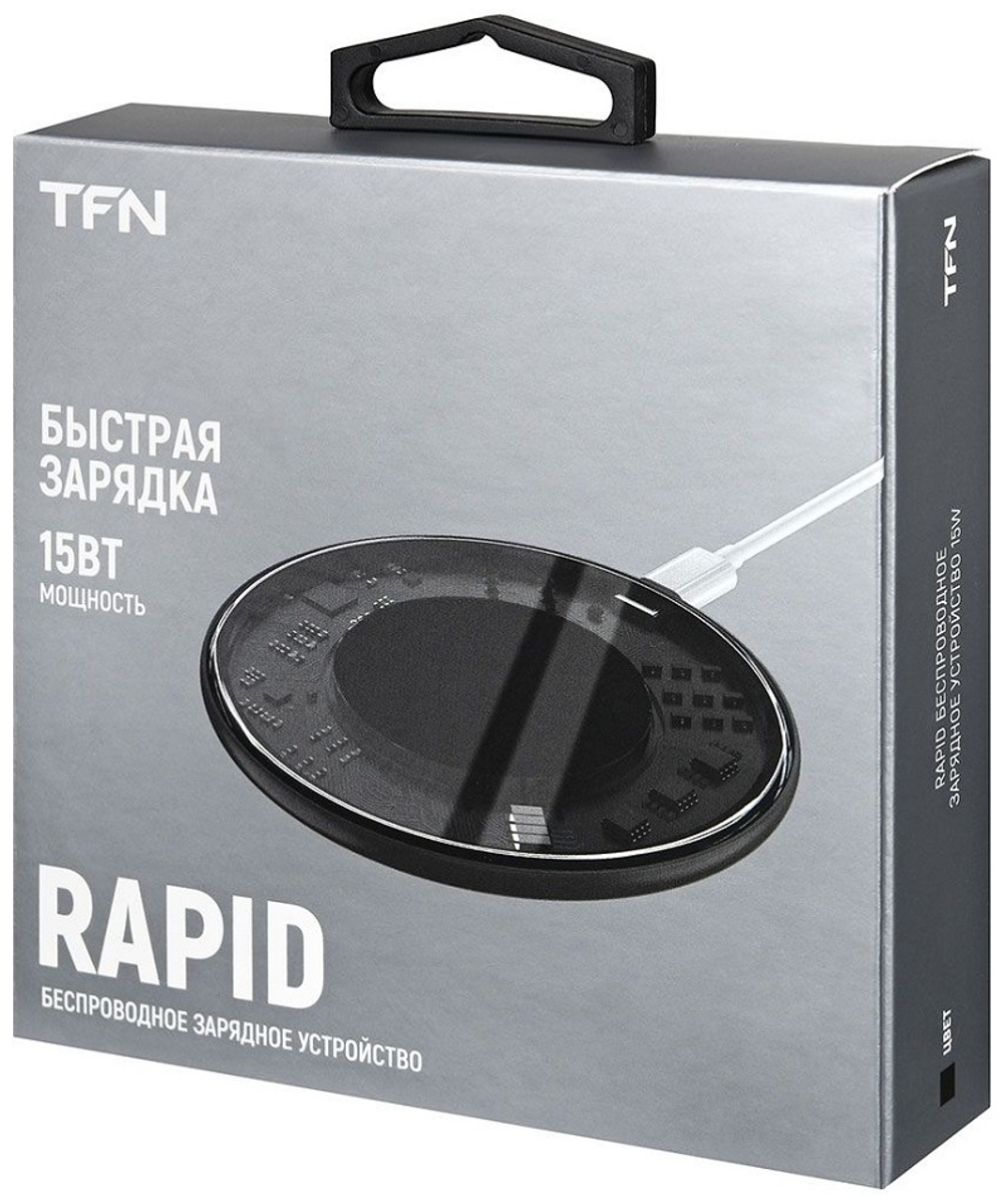 Зарядное устройство TFN RAPID TFN-QI02 15W черный