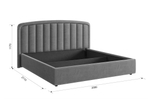 Сиена (Mebelson) Кровать двухместная 1800мм с подъемным механизмом
