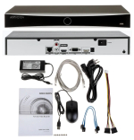 DS-7616NXI-K2(D) 16-канальный IP-видеорегистратор с поддержкой AcuSense.