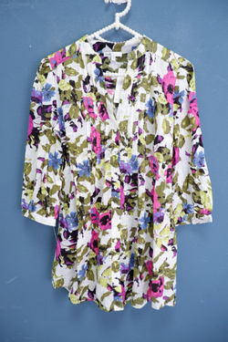 Блузка Oodji с принтом 42 размер