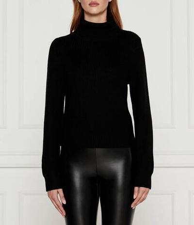 Хлопковый гольф Michael Kors - черный(MF460YUF2G)