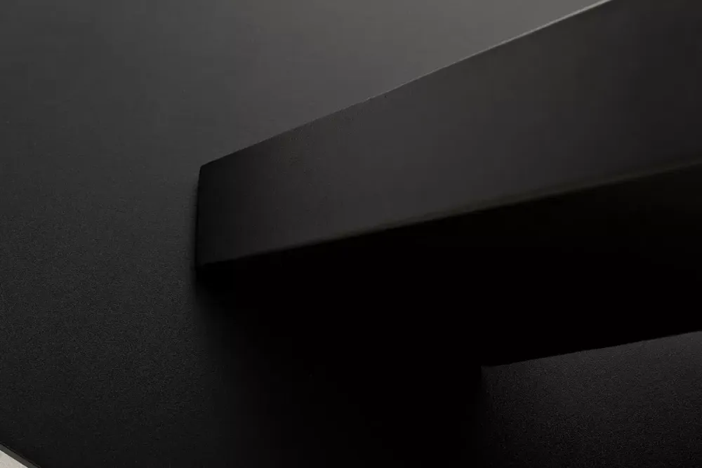 "Юпитер" стол интерьерный раздвижной обеденный из керамики, цвет белый глянцевый