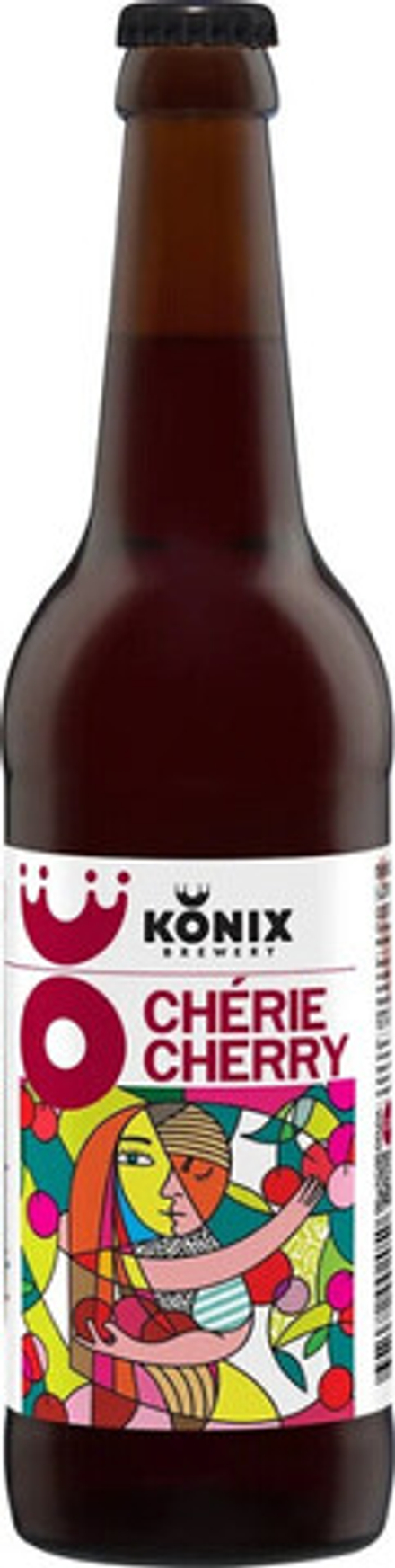 Пиво Коникс Дорогая Вишенка / Konix Cherie Cherry 0.5л - 5шт