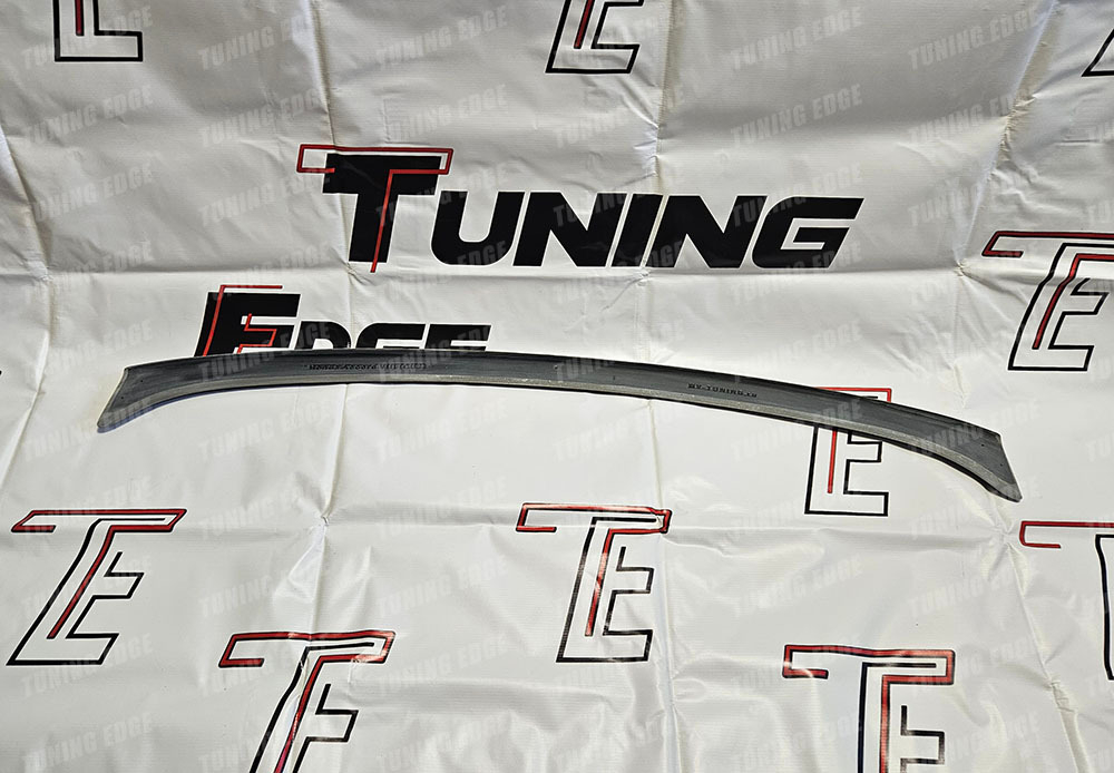 Лип спойлер крышки багажника Honda Accord 8 (версия 2) черный глянец