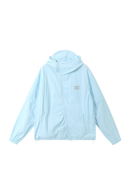 Куртка-ветровка DONSMOKE Detachable Sleeves Hooded Windbreaker