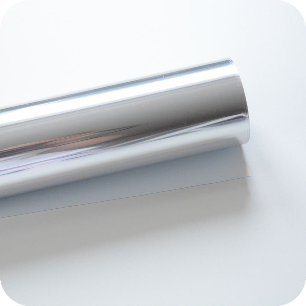 Термотрансферная пленка зеркальная серебро  25х25 см (Италия)